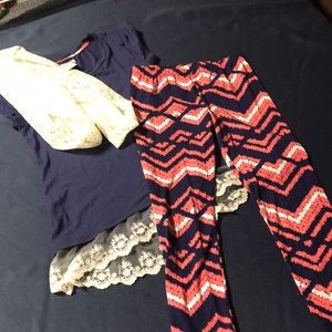 Girls 3 piece outfit